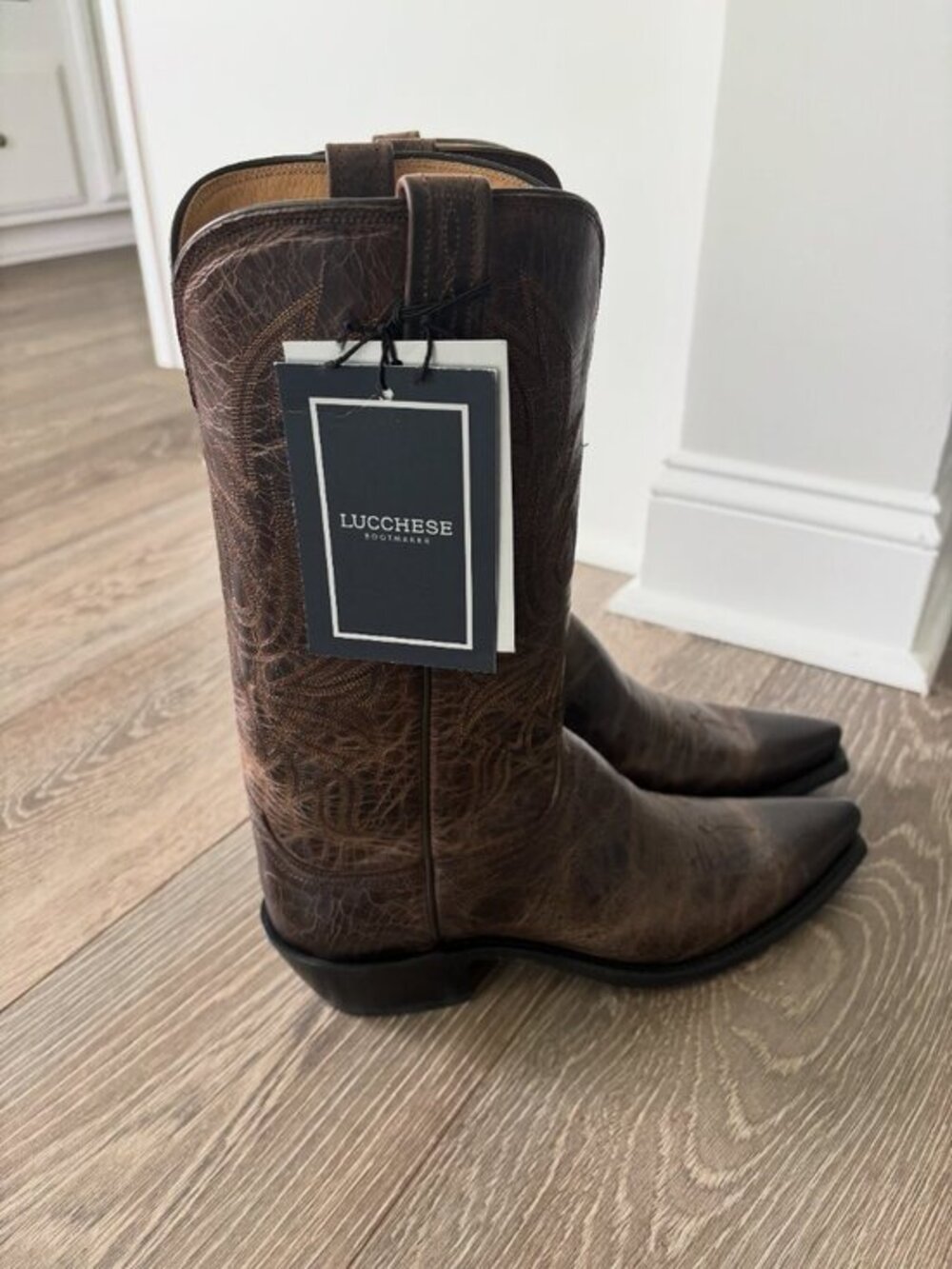 LUCCHESE NEVER WORN NWT Boots - Picture 3 of 3